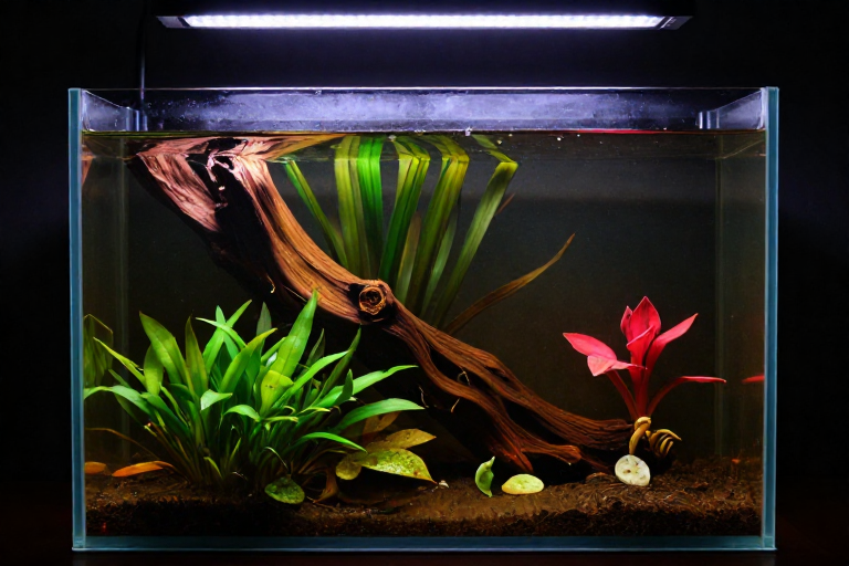 10 Gallon Blackwater Low Tech Setup Aquascape