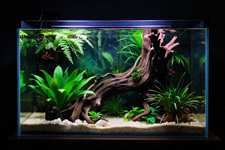 10 Gallon Jungle Low Tech Setup Aquascape