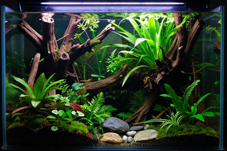 15 Gallon Jungle Low Tech Setup Aquascape
