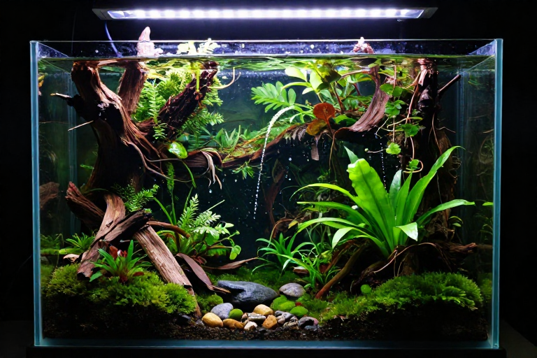 2 5 Gallon Jungle High Tech Setup Aquascape