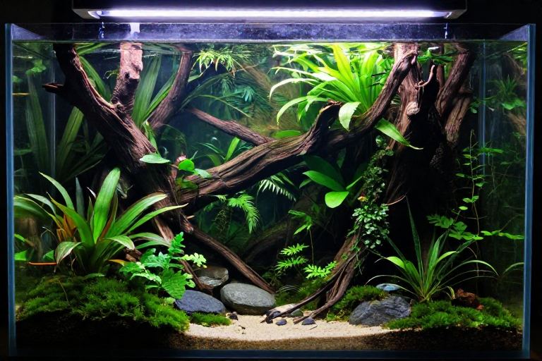 20 Gallon Long Jungle Mid Range Setup Aquascape
