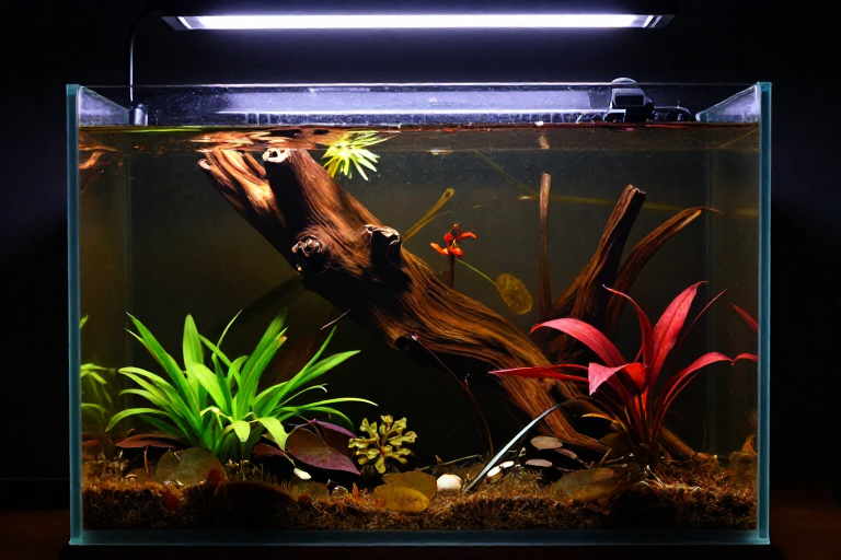 5 Gallon Blackwater Mid Range Setup Aquascape