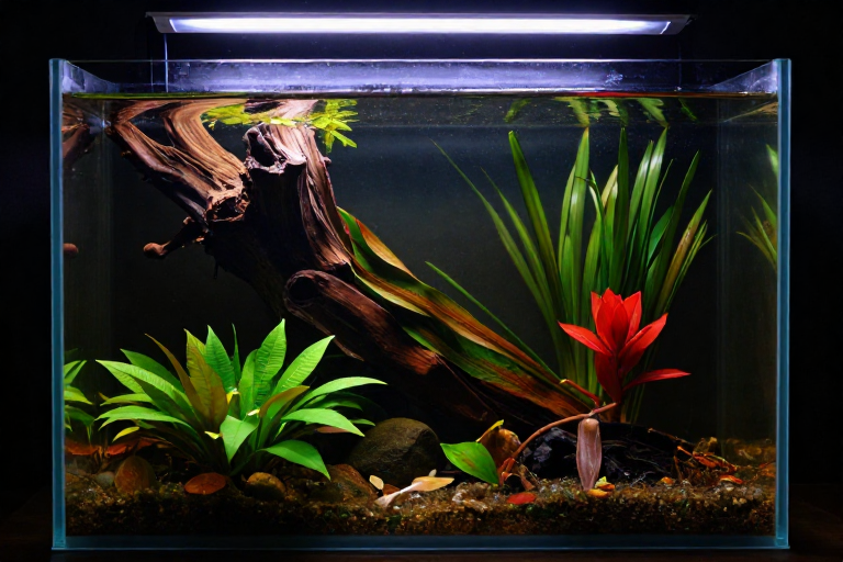 Nano Cube Blackwater Low Tech Setup Aquascape